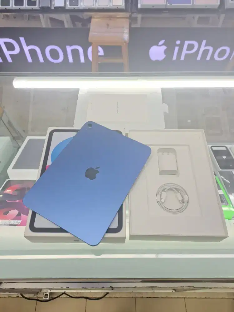Second IPad 11 128GB Blue Garansi Inter ON Mulus Like New Nego