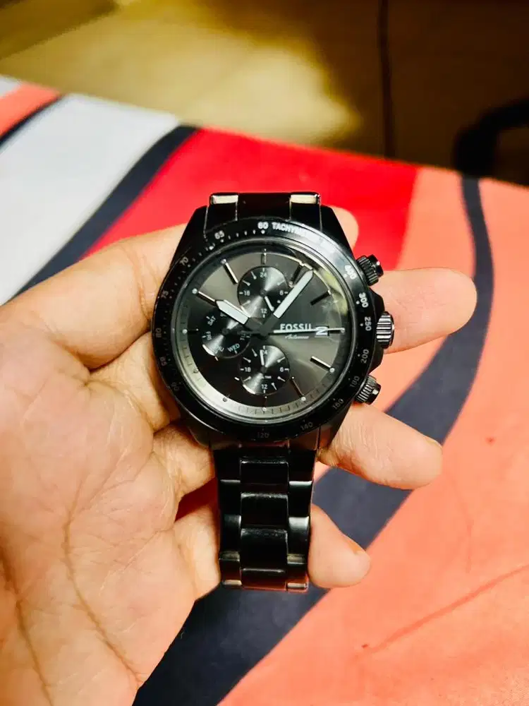 Jam fossil Autocross Multifunction Black