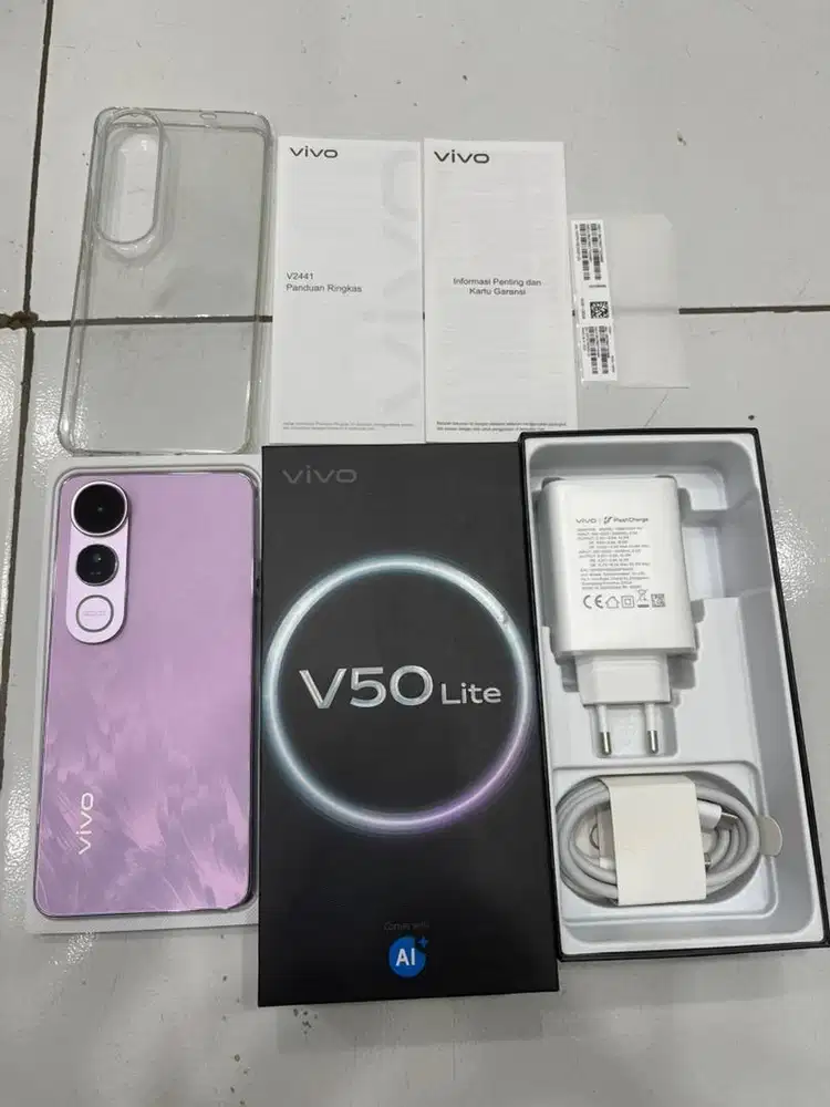 Vivo V50 lite ram 8/128 like new