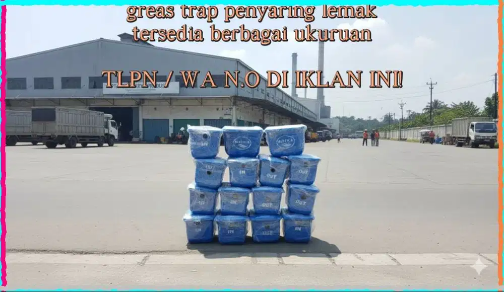 grease trap FIBERGLASS - GRESTREP BERKUALITAS