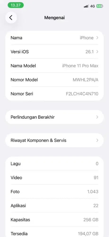 IPHONE 11 PRO MAX 256gb IBOX