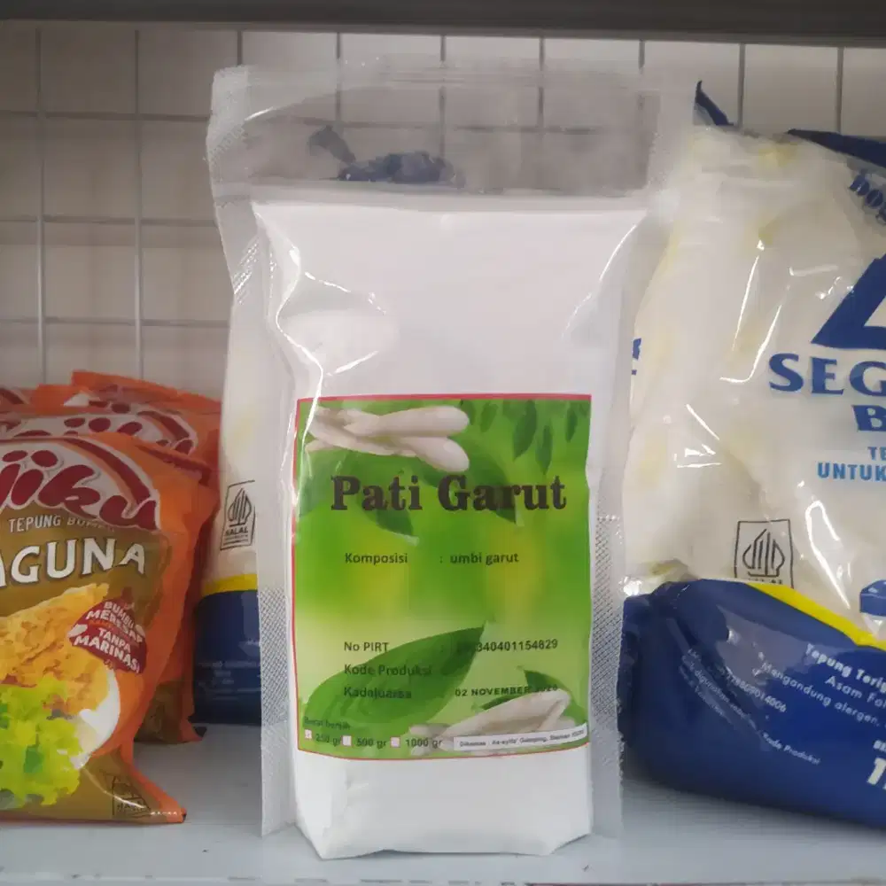 Pati Garut | Tepung Garut | Pati Irut