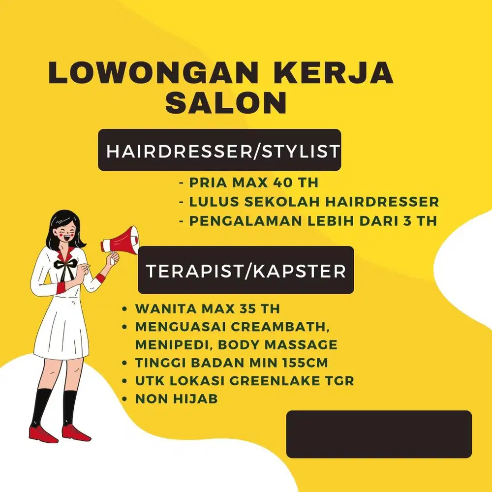 Lowongan Kerja Salon