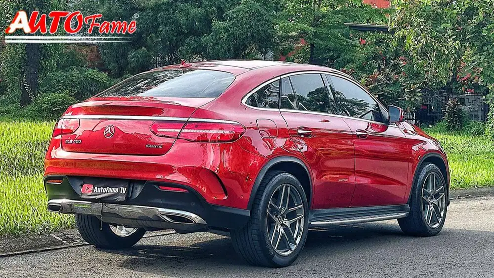 Mercedes Benz GLE400 Coupe AMG NIK 2019 Red On Black Full Spec Tgn 1 D