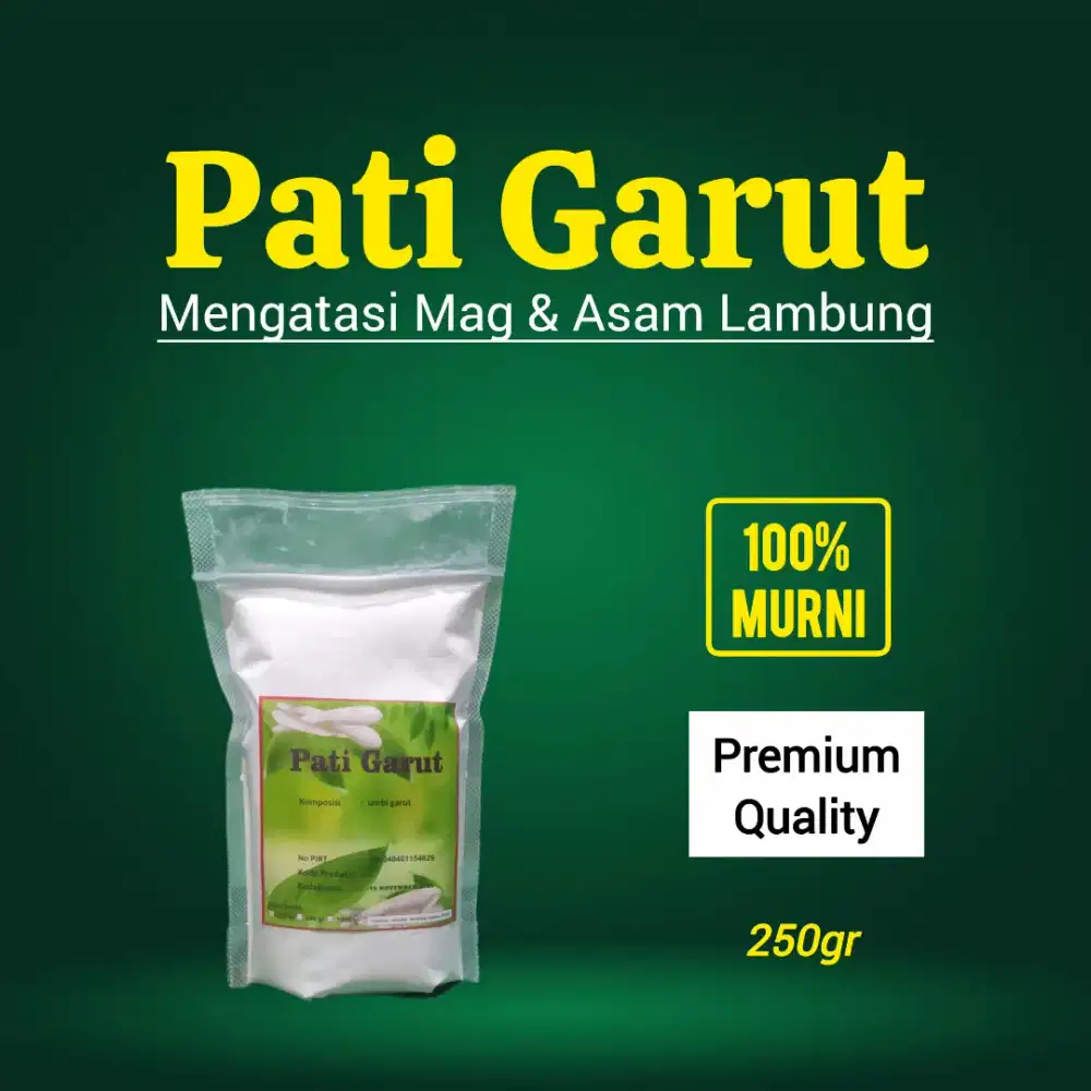 Pati Garut | Tepung Garut | Pati Irut