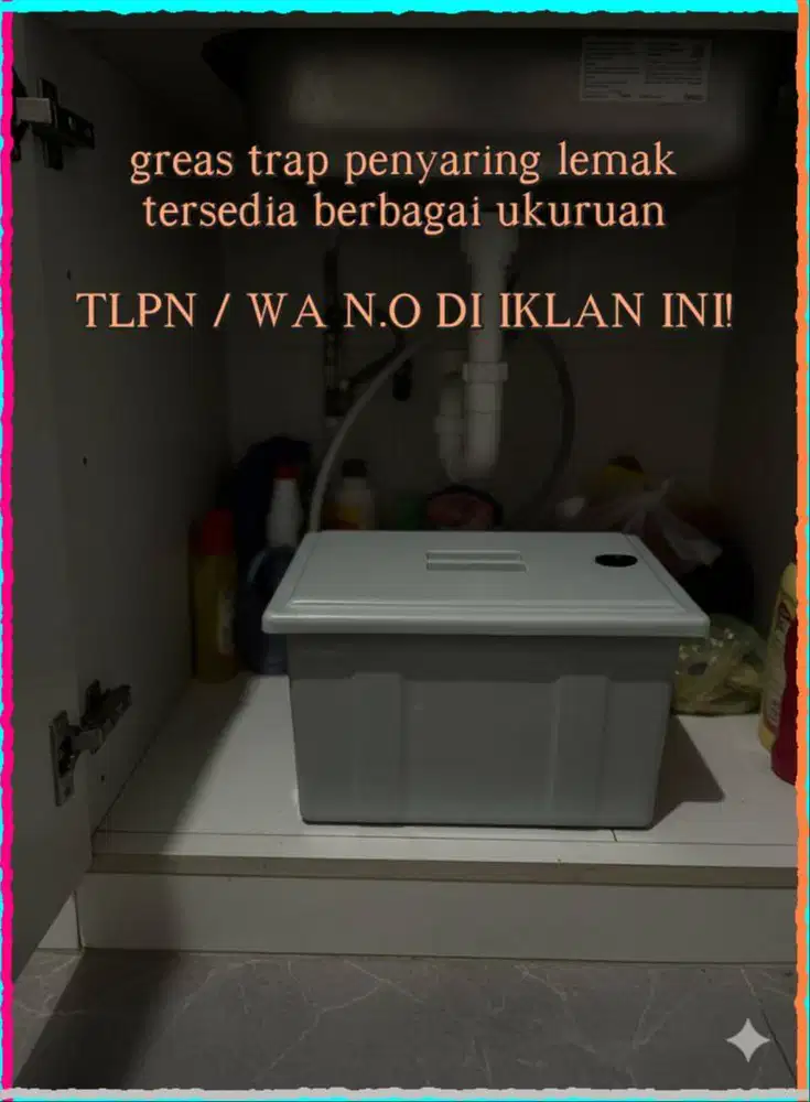 grasstree - gres trep - grease trep frp - penyaring minyak