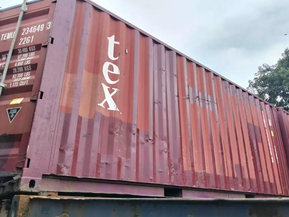 CONTAINER DRY 20 FEET MURAH BELAWAN