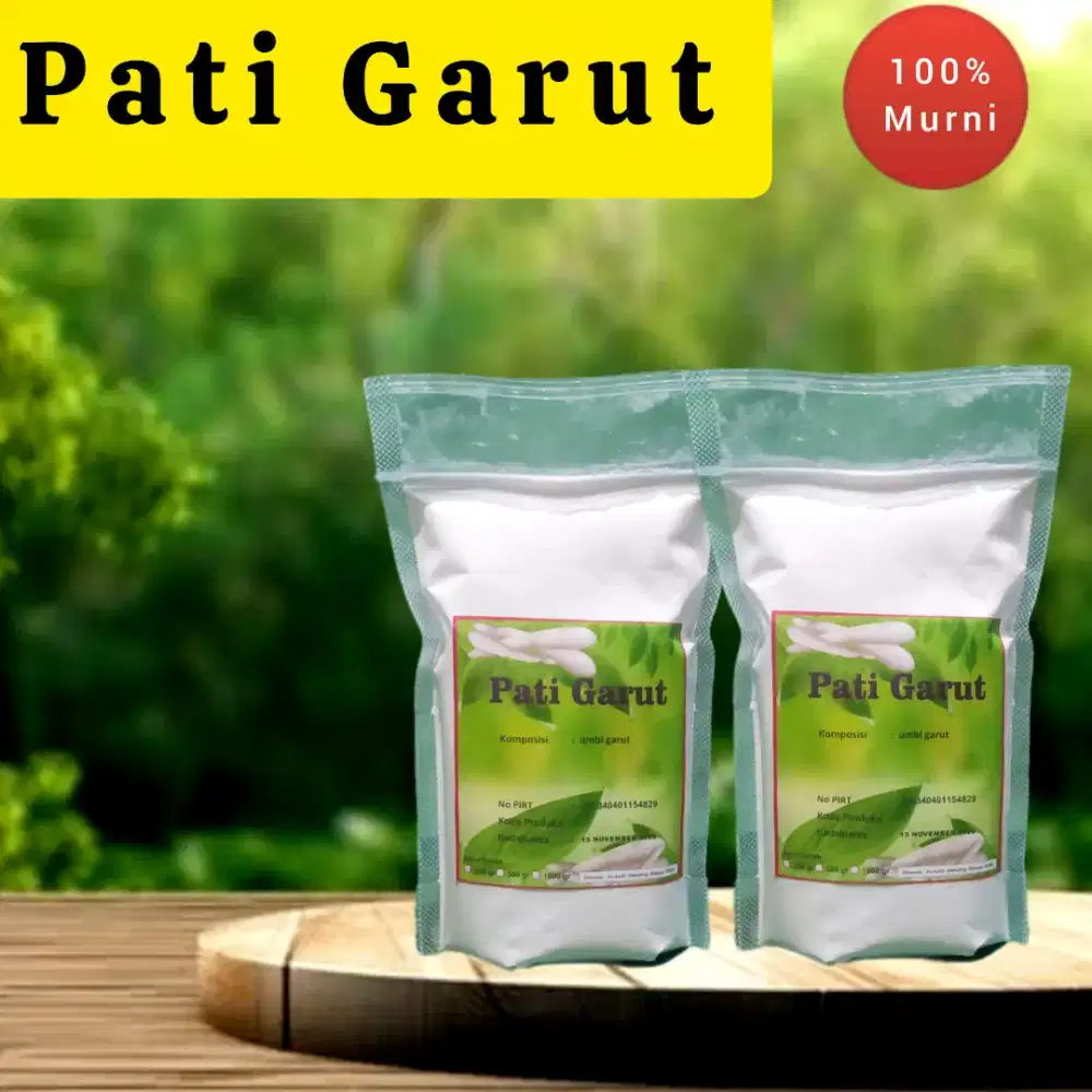 Pati Garut | Tepung Garut | Pati Irut