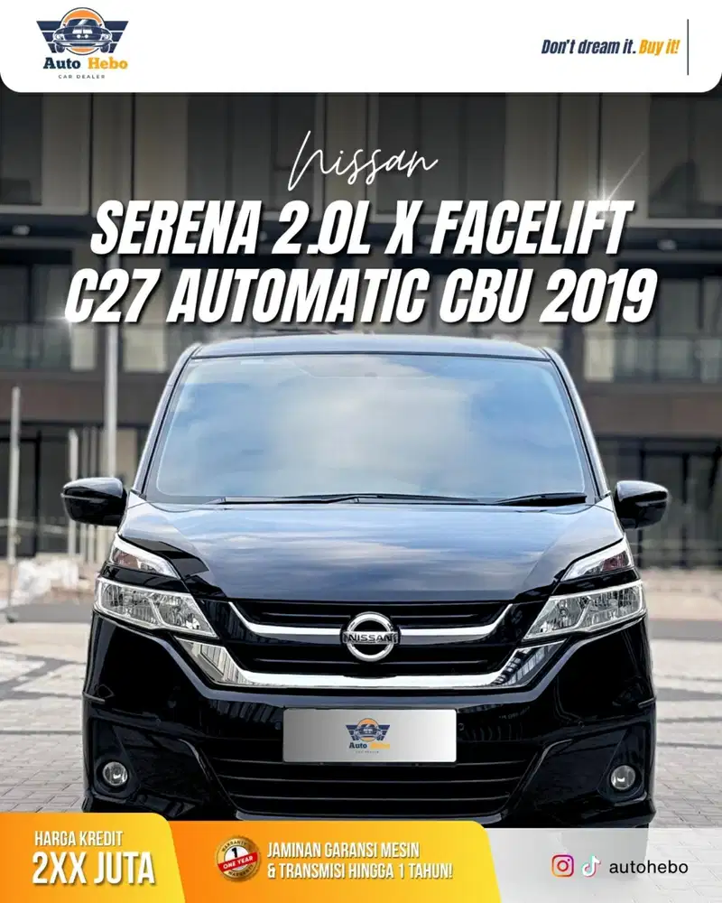 Nissan Serena X AT 2019