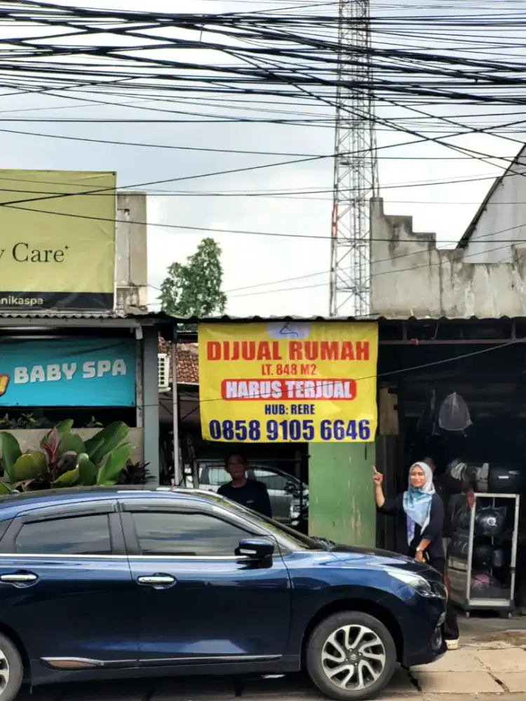 Dijual Segera Tanah Dan Bangunan BU