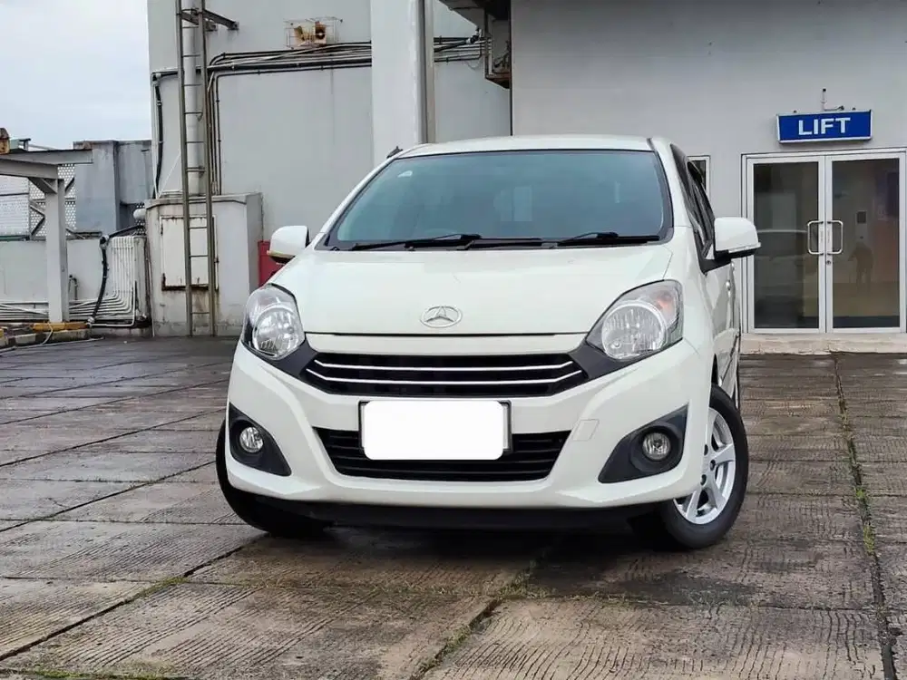DAIHATSU AYLA X 1.0  AT MATIC AUTOMATIC 2018 PUTIH  SIAP PAKAI