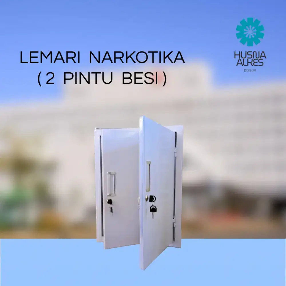 LEMARI NARKOTIK  ( SEDANG ) / Lemari Narkotik 2 Pintu