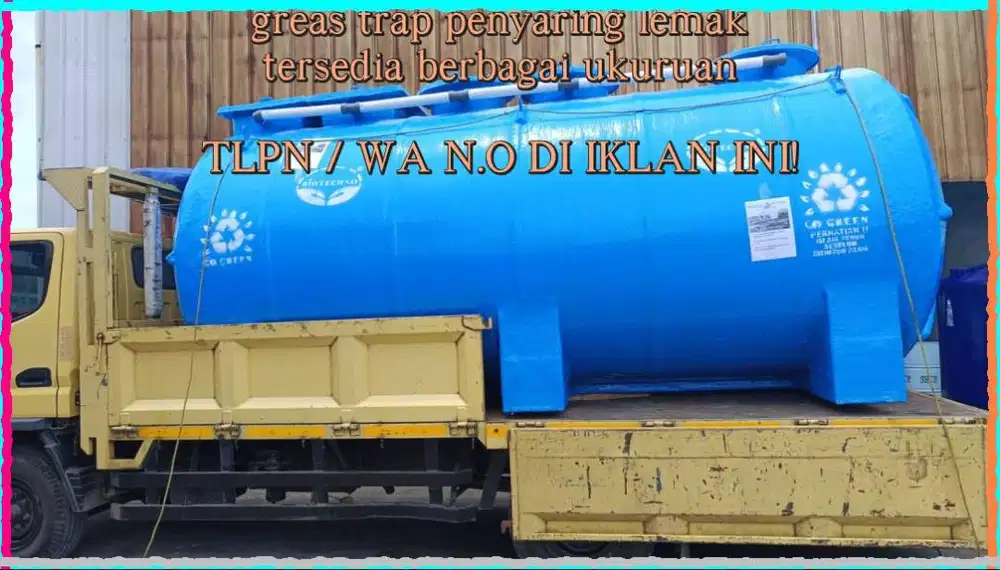 grease trap FIBERGLASS - GRESTREP BERKUALITAS