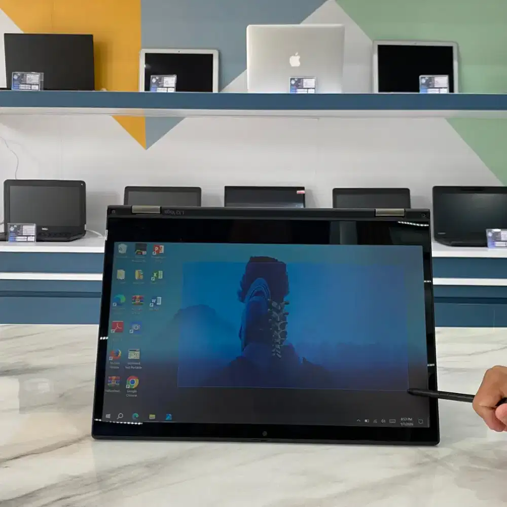 JUAL LAPTOP 1JUTAAN TS360 BISA BUAT EDITING MERK LENOVO SIAP PAKAI