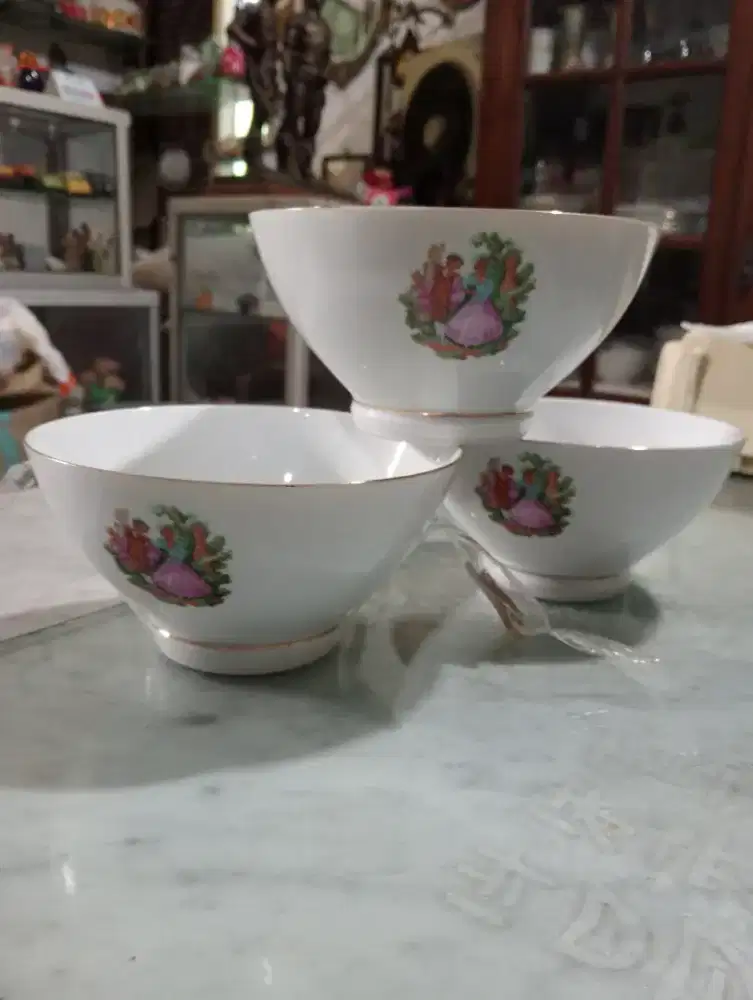 3 Mangkok Cantik Lawas