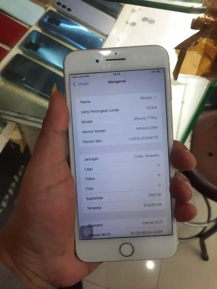 Iphone 7 plus 256 zpa