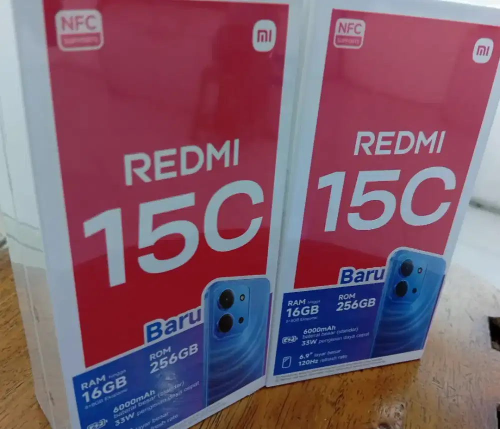 Redmi 15c 8/256 baru
