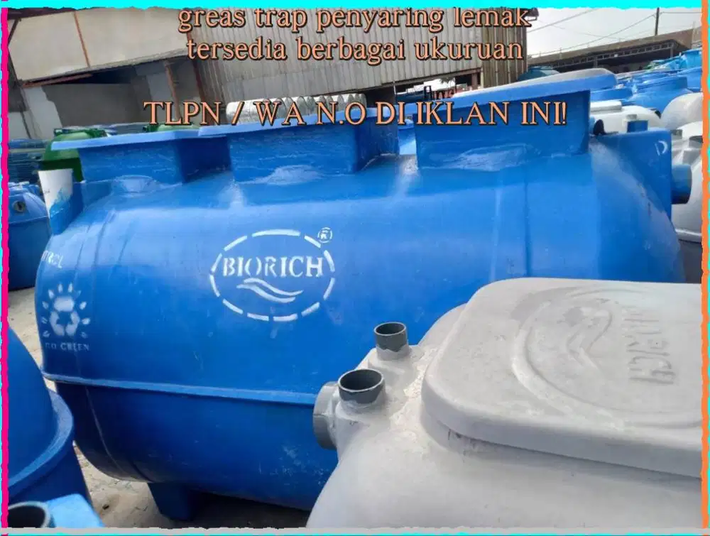 grasstree - gres trep - grease trep frp - penyaring minyak