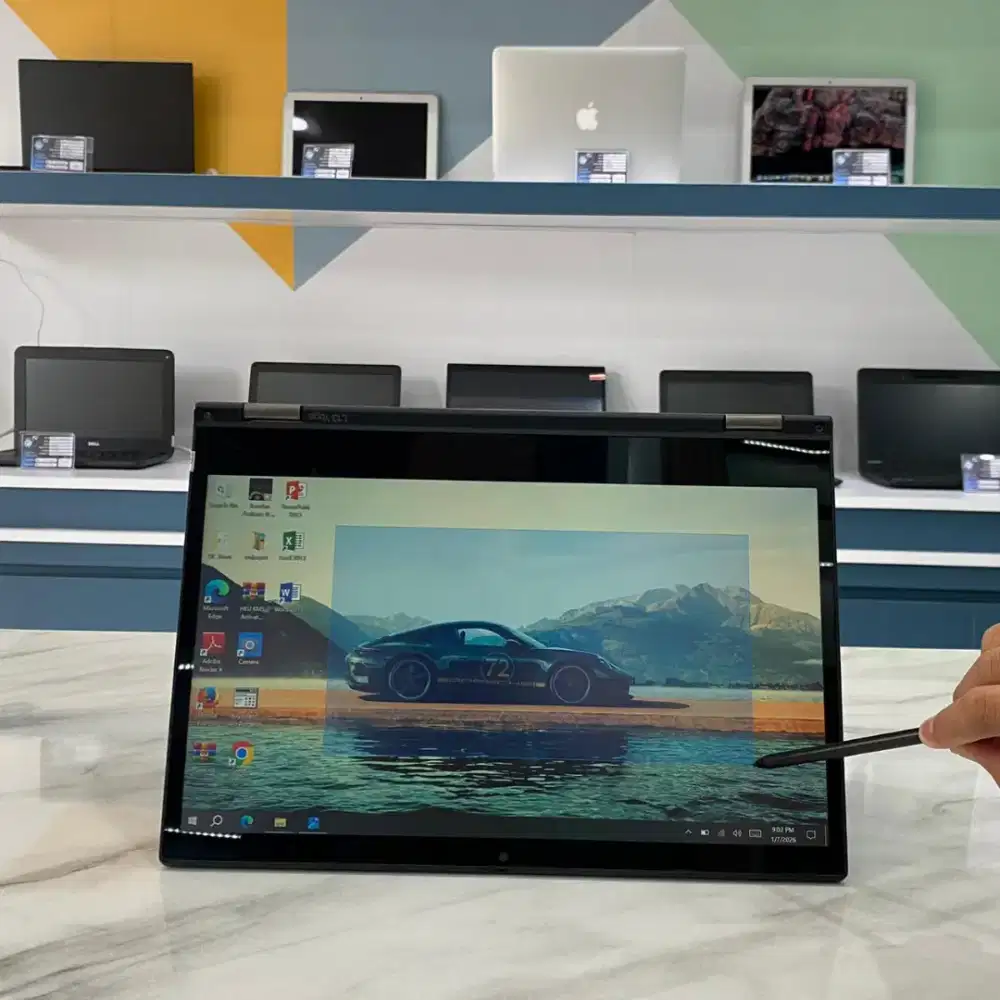 JUAL LAPTOP 1JUTAAN TS360 BISA BUAT GAMING MERK LENOVO BISA COD