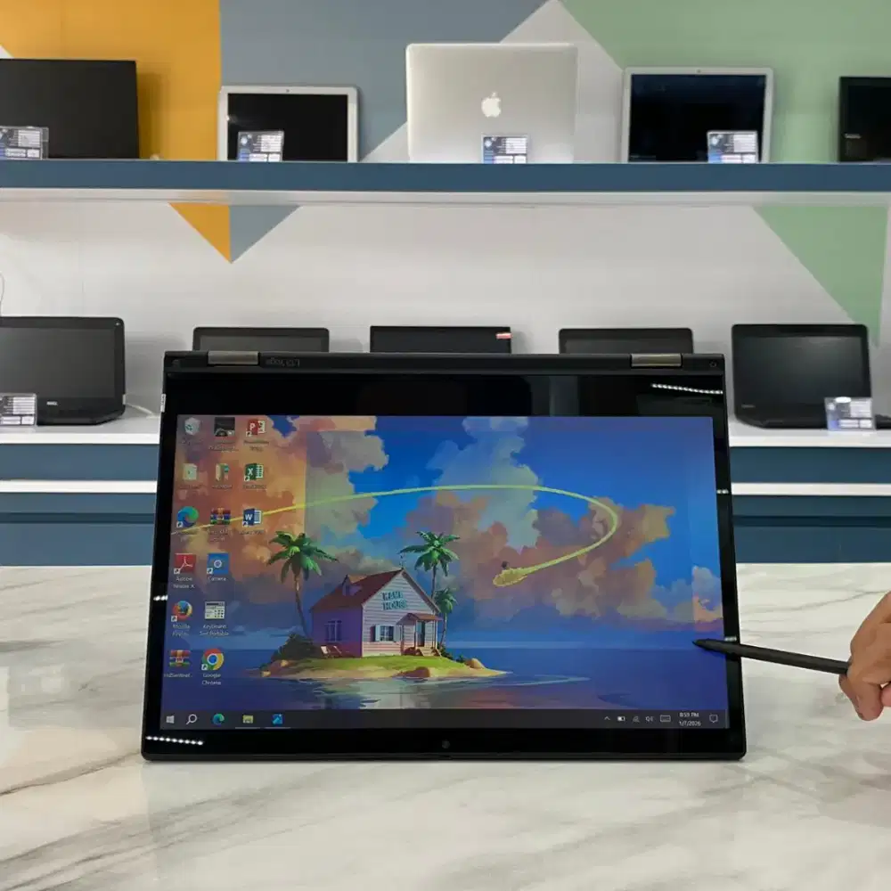 JUAL LAPTOP 1JUTAAN TS360 BISA BUAT EDITING MERK LENOVO SIAP PAKAI