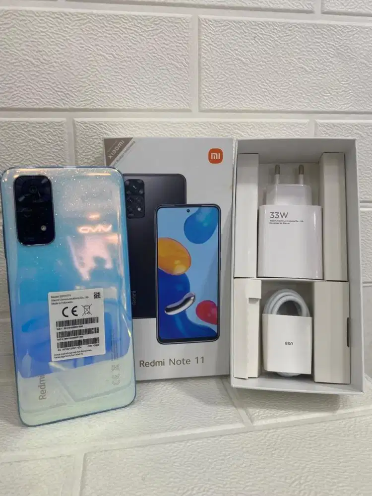 Redmi note 11 6/128 full original mi turbo 33w
