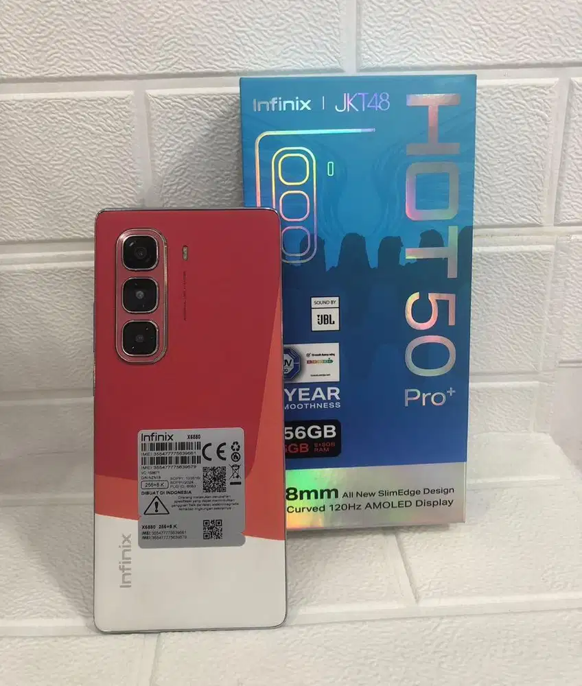 Infinix hot 50 pro plus 8/256 grs 03/2027  full original