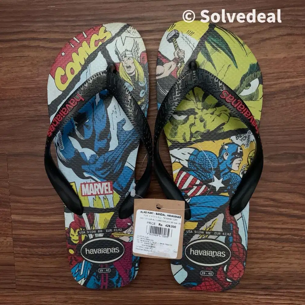 Sandal Havaianas Marvel Original BNIB