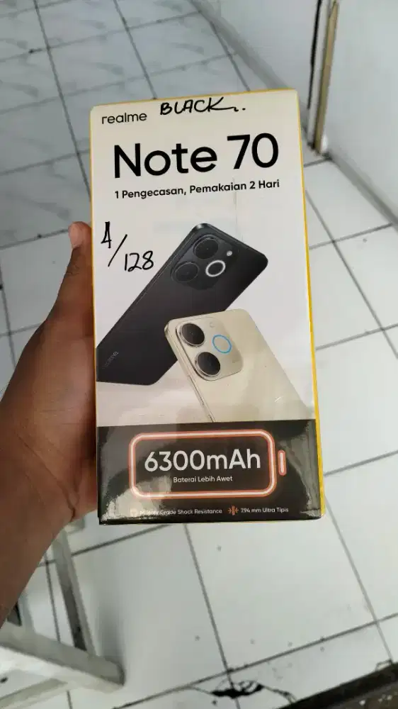 Realme note 70 (4/128) new spesial promo