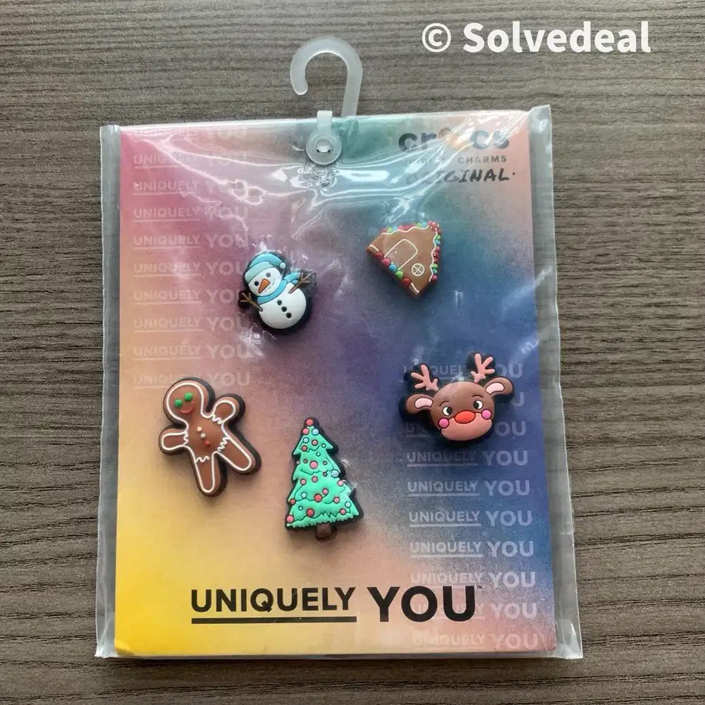 Crocs Cutie Christmas Jibbitz 5 Pack Original BNIB