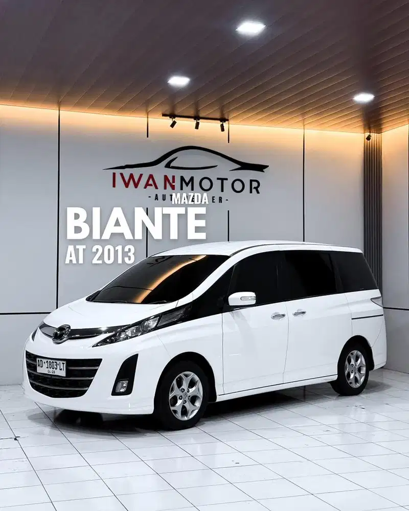 ISTIMEWA Plat AD! Mazda Biante AT Tahun 2013
