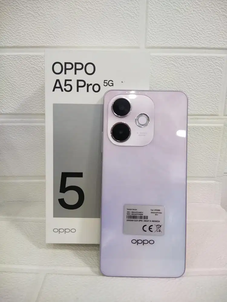 Oppo A5 pro 5G 8/256 grs 03/2026 full set original
