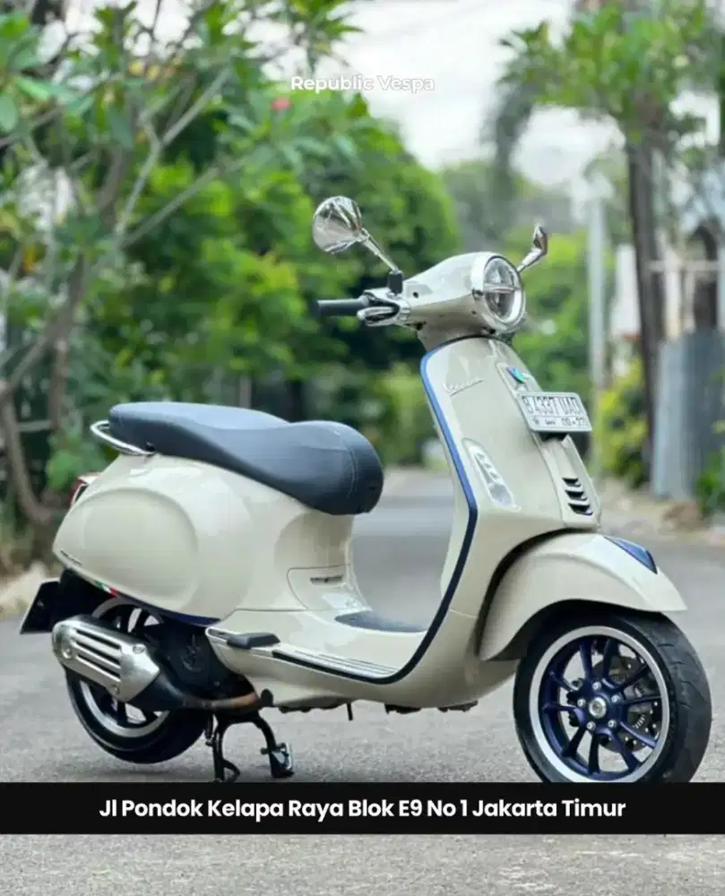 DIJUAL VESPA PRIMAERA S 150 IGET ABS LED THN 2022 PERFECT CONDITION