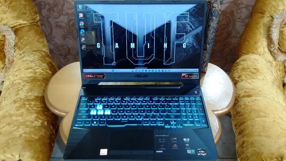 Laptop Garansi Gaming Nvidia RTX ASUS TUF Ryzen 7 Ram 16GB SSD 512GB