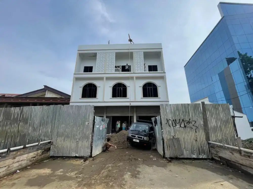 DIJUAL RUKO BARU JALAN ANGKATAN 45 PALEMBANG – Stock Cuma 3 Unit!