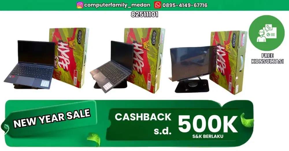RASA BARU AXIOO HYPE 5 AMD X3 RYZEN 5 RAM 8GB SSD 256GB GARANSI RESMI