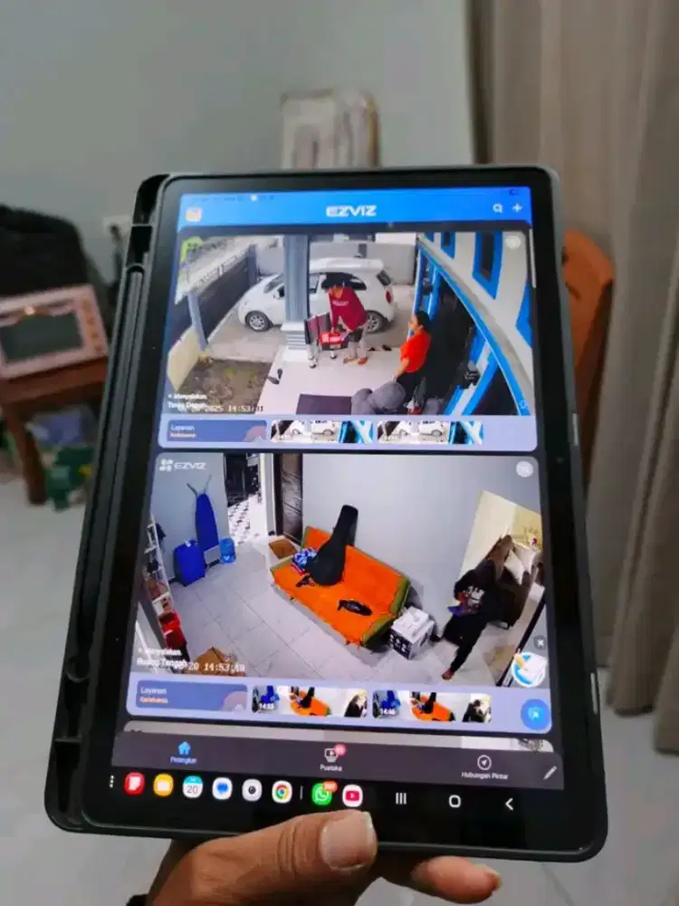 PASANG CCTV WIRELESS LANGSUNG KONEK HP