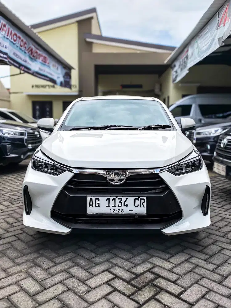 Toyota new agya 1.2 G manual 2023 putih