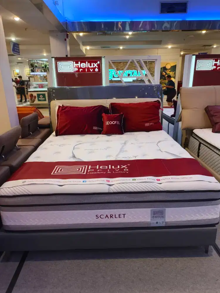TEMPAT TIDUR HELUX SCARLET 180X200 TANPA DP