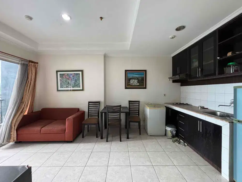 Dijual 2 Kamar Apartemen City Home Lantai 2 Mall Of Indonesia Sertifikat View Kolam