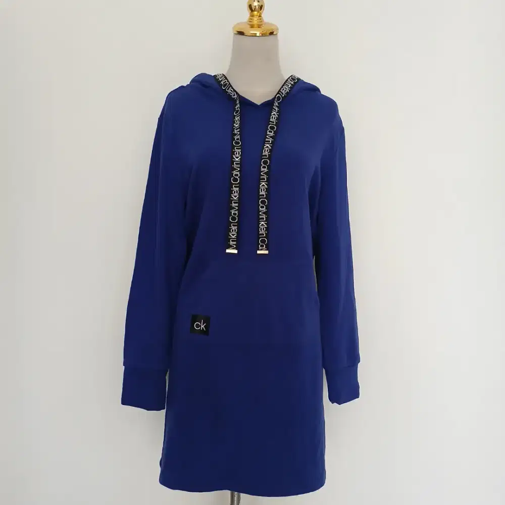 Baju terusan dress hoodie Calvin Klein size XL, preloved