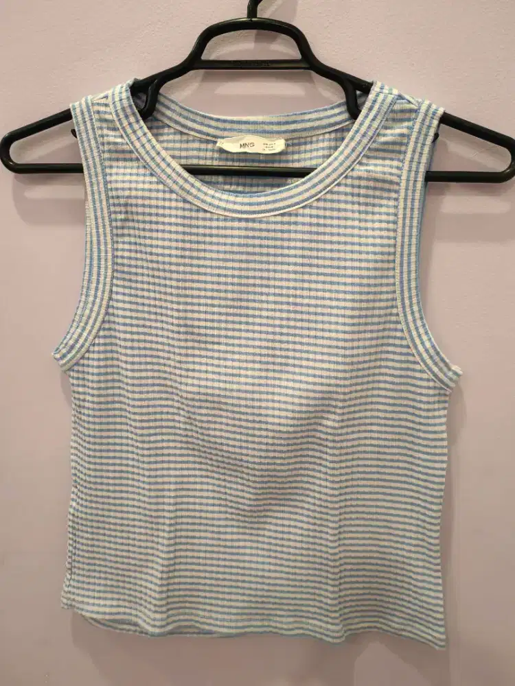 Mango Blue Stripes Tank