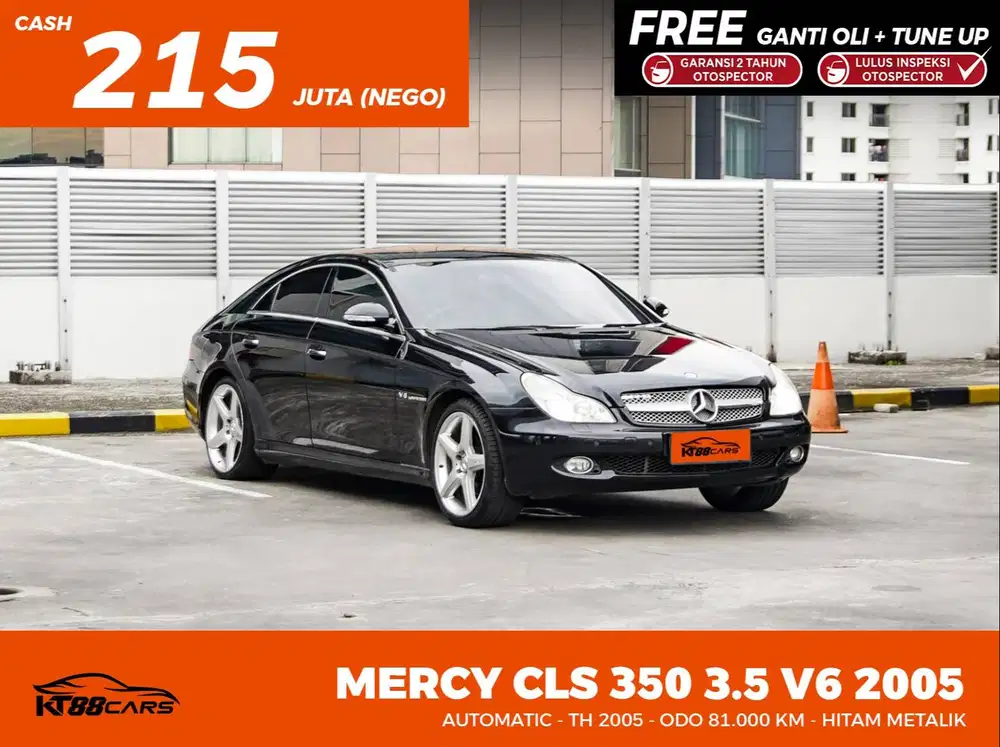 MERCEDES BENZ CLS 350 3.5 V6 AT  AT 2005