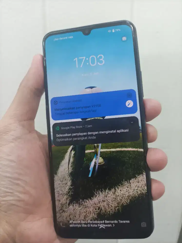 Vivo v21 8+4/128gb resmi