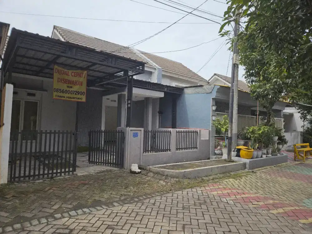 Dijual cepat BU rumah jaya maspion permata, gedangan, sidoarjo