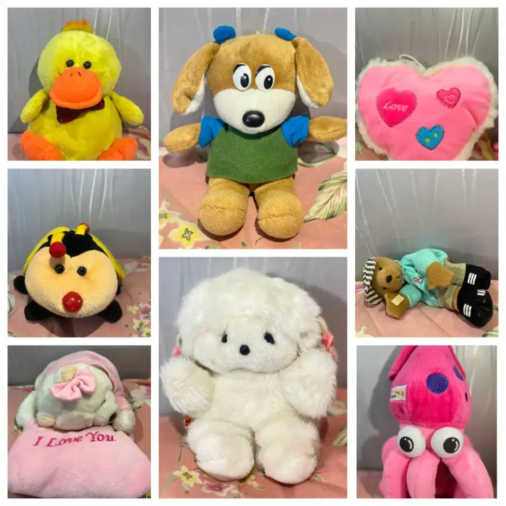 Boneka Lucu Anak Preloved Murah
