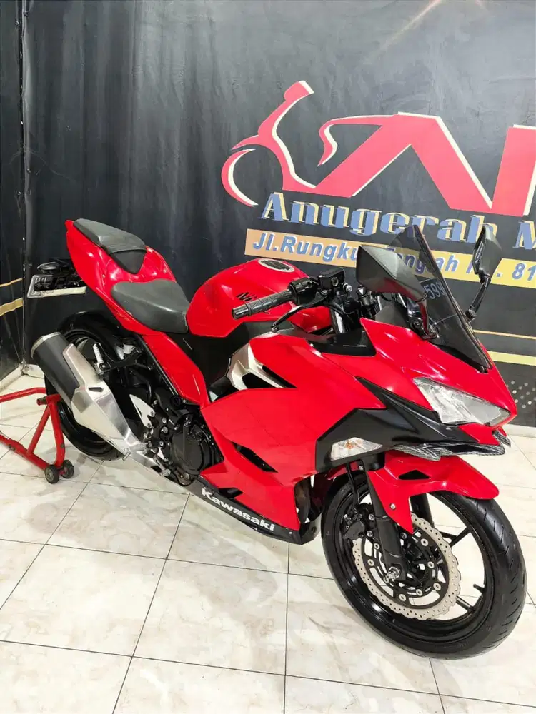 Kawasaki New Ninja 250 FI REG 2021 surat panjang siap pakai mantul