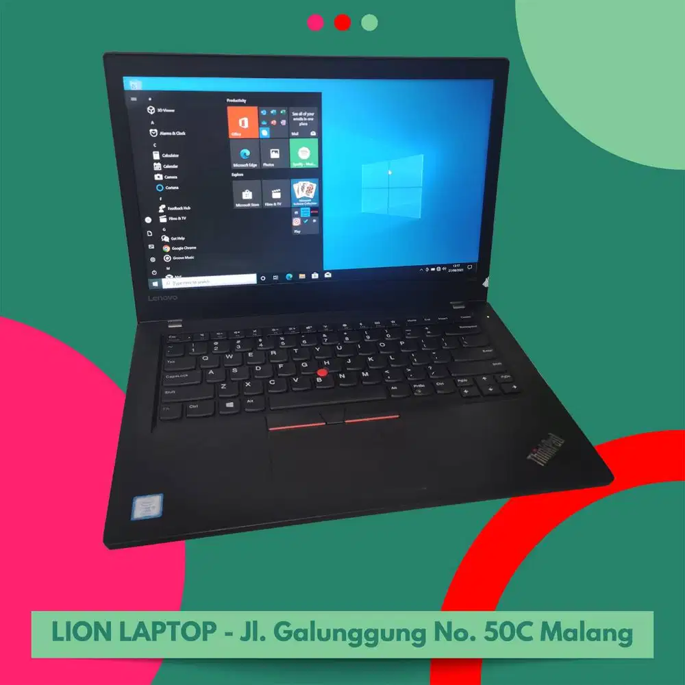 RAM 16GB Core i5 Gen7 SSD 256GB Lenovo Thinkpad T470 [08|01]