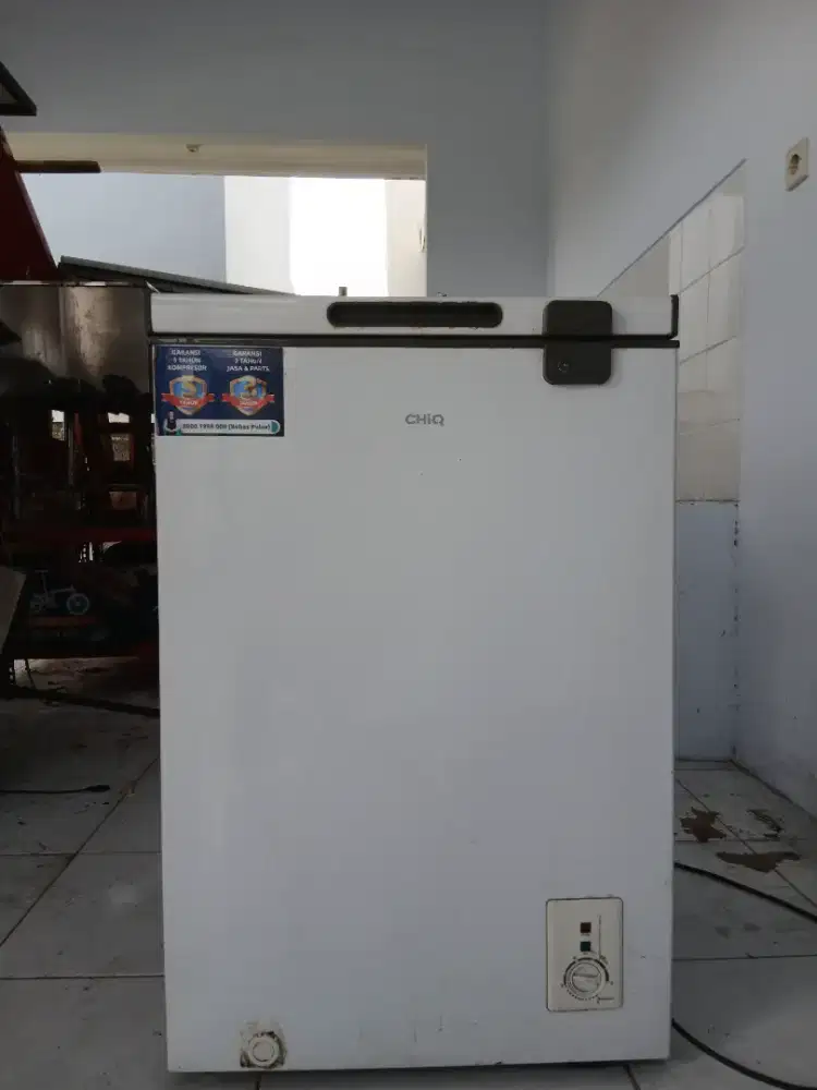 FREEZER CHIQ 100L BUTUH CEPAT