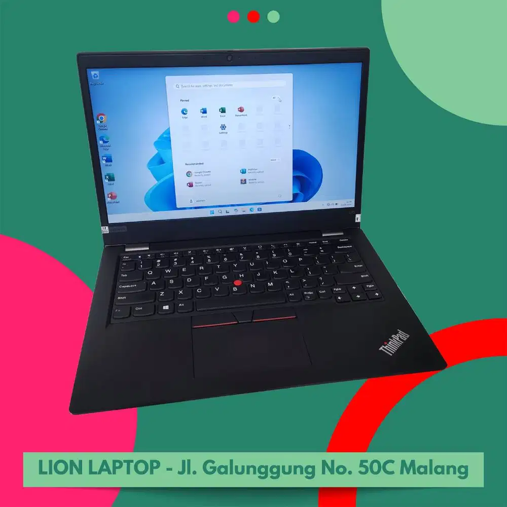 i5 GEN 11 3 JUTAAN RAM 8 SSD 256 Lenovo Thinkpad L13 [08|01]