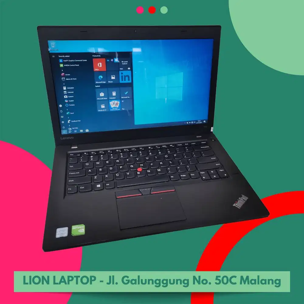 Double VGA Core i7 RAM 8GB Lenovo Thinkpad T460 [08|01]